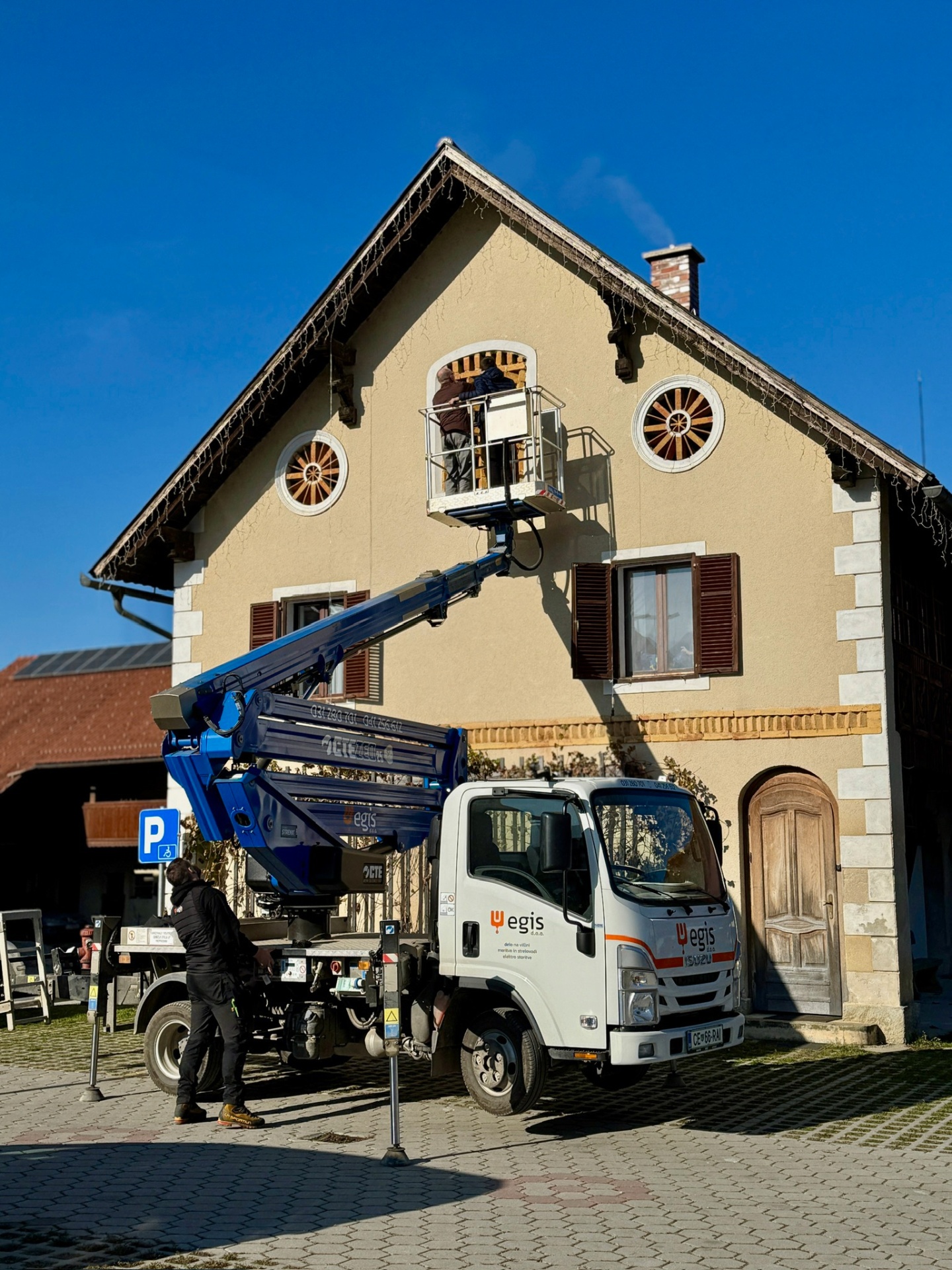 Servis na višini